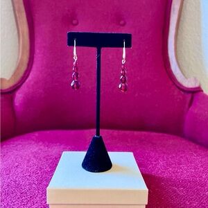 Elegant Red Drop Earrings